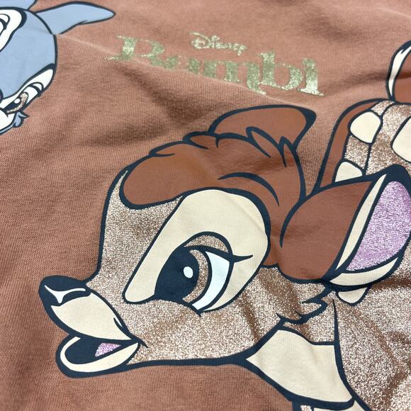 H&M x Disney Bambi Glitter Sweatshirt - Picture 4 of 7